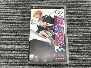 PSP ソフト BLEACH ブリーチ ビート ザ ソウル プレイステーションポータブル