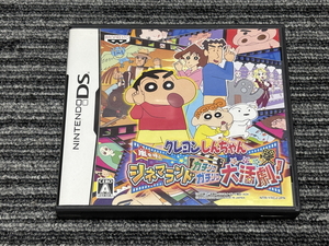 任天堂 DS ソフト クレヨンしんちゃん 嵐を呼ぶシネマランド カチンコガチンコ大活劇! ケース付き