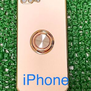 iPhone 7 PLUS/ 8 PLUS ケース TPUリング付き iphoneケース車載ケース - 011