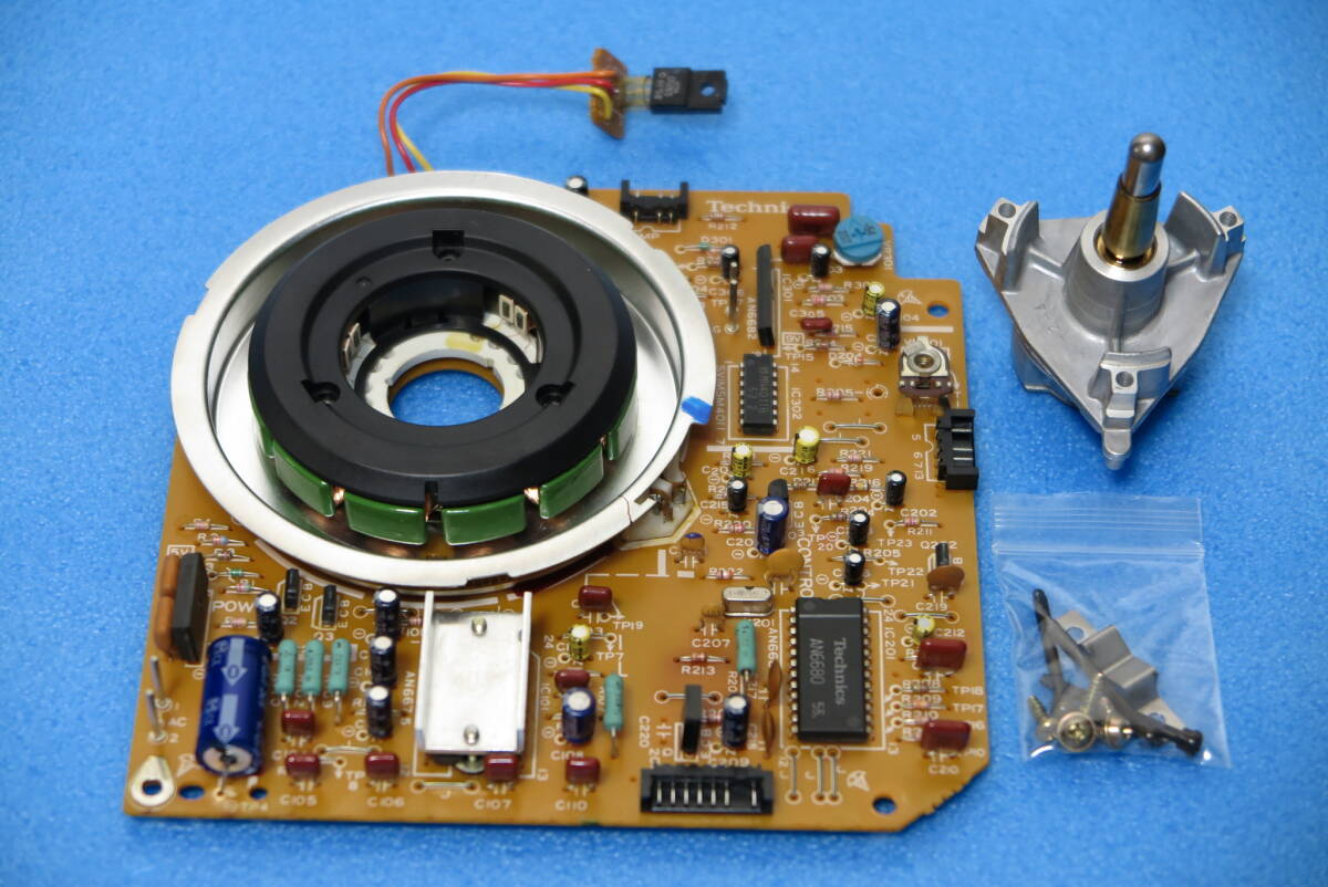 Technics SL-1200MK3 メイン基板 - シャフトユニット セット Yahoo!オークション -「メイン基板」(ターンテーブル