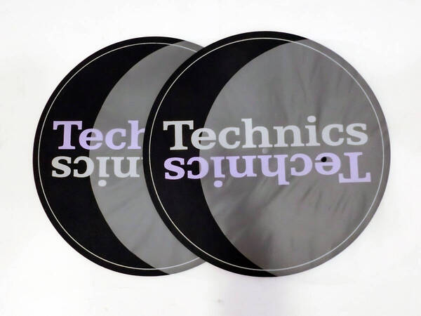 ターンテーブル スリップマット スリップシート 2枚セット Technics 約30cm 厚み3mm P&G