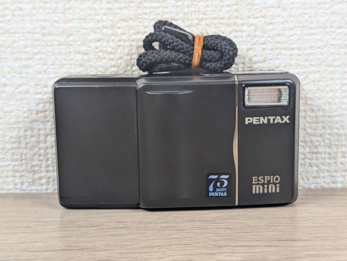 PENTAX Espio mini 75周年記念モデル コンパクトフィルムカメラ Yahoo!オークション -「75周年記念」(コンパクトカメラ