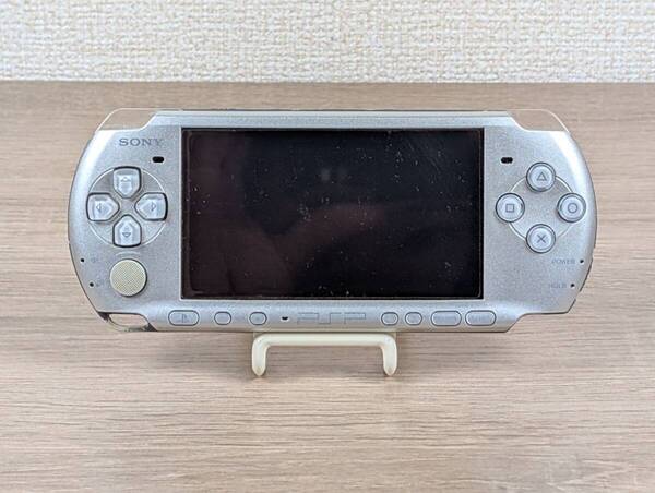 【外観美品・ジャンク品】SONY PSP-3000 ミスティックシルバー 部品取り・修理前提!人気の最終モデルをお得に!動作詳細要確認◎