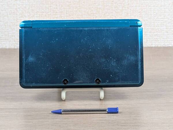 【ジャンク品】Nintendo ニンテンドー3DS アクアブルー 本体のみ 動作未確認 充電不良 部品取り・修理練習に! 任天堂 ゲーム 本体