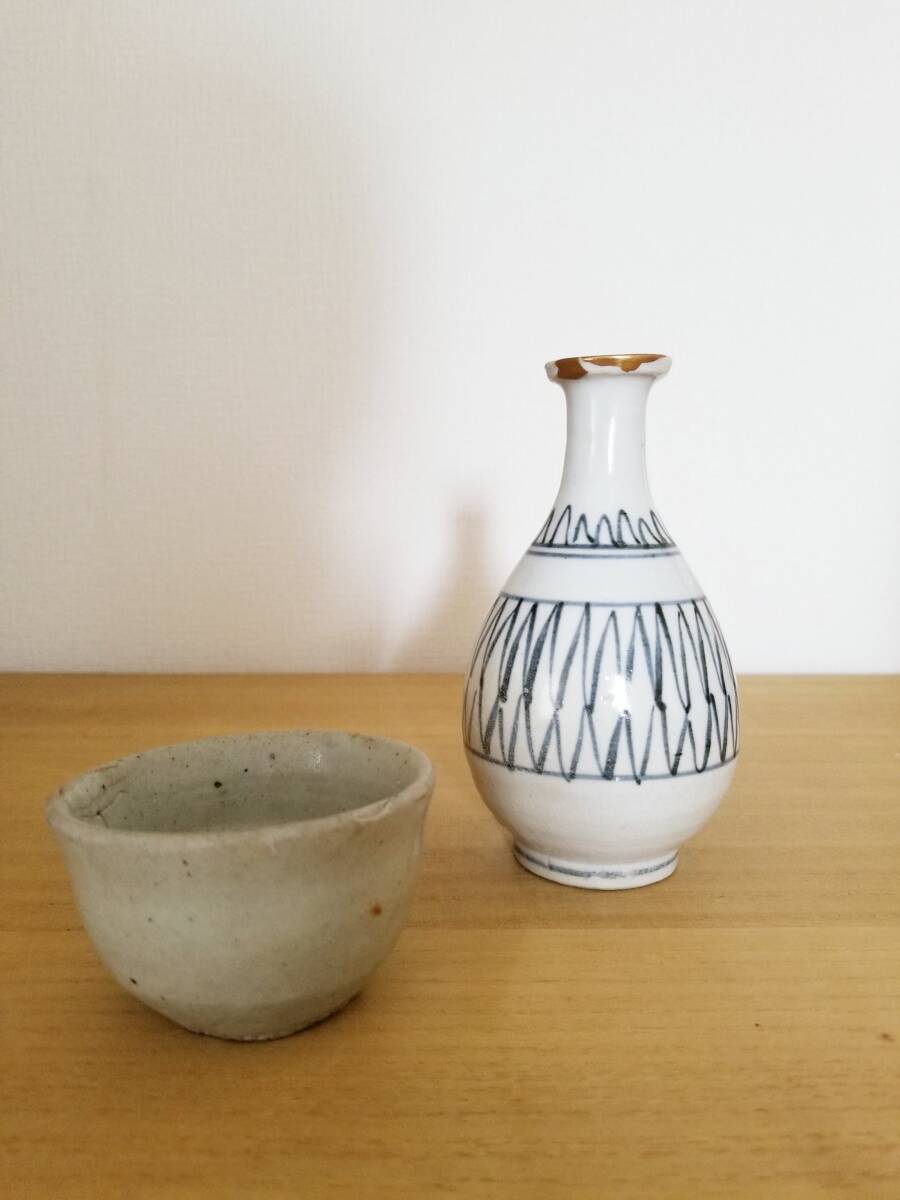骨董品 古唐津大徳利 酒器 花入 コレクション 高さ約30cm Yahoo!オークション -「古唐津 徳利」の落札相場・落札価格