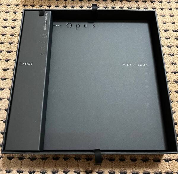 坂本龍一 Opus - objects(4VINYL/ブックレット/匂い香/BOX仕様)【譜面以外】