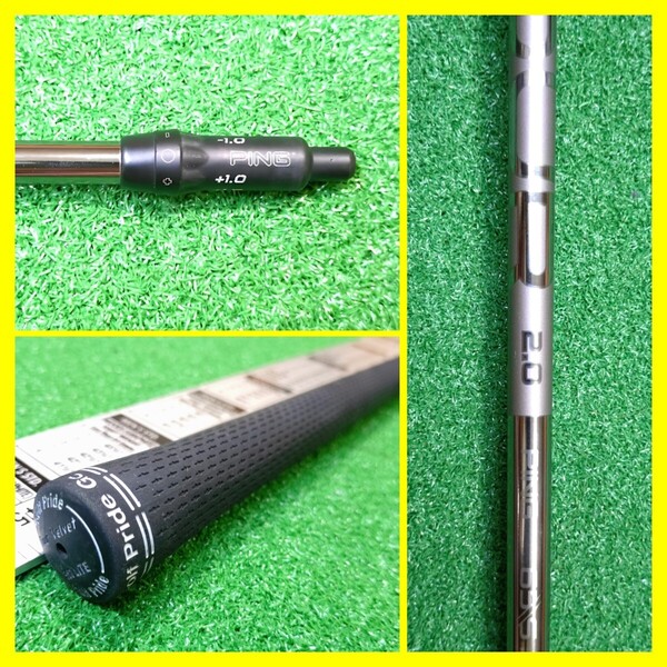 G430 G440等 TOUR 2.0 Chrome 65S 1W ツアー クローム PING 純正カスタムシャフト ドライバー G410 G425 G430 MAX PLUS SFT LST 10K HL