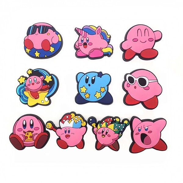 カービィ クロッグサンダル ジビッツ 10点セット クロックス サンダルチャーム 星のカービィ