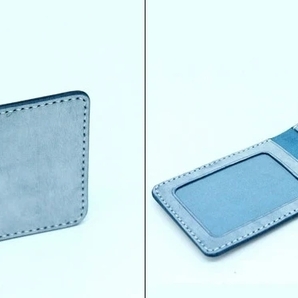 運転免許ケース アクリル型 透明 型紙 レザークラフト