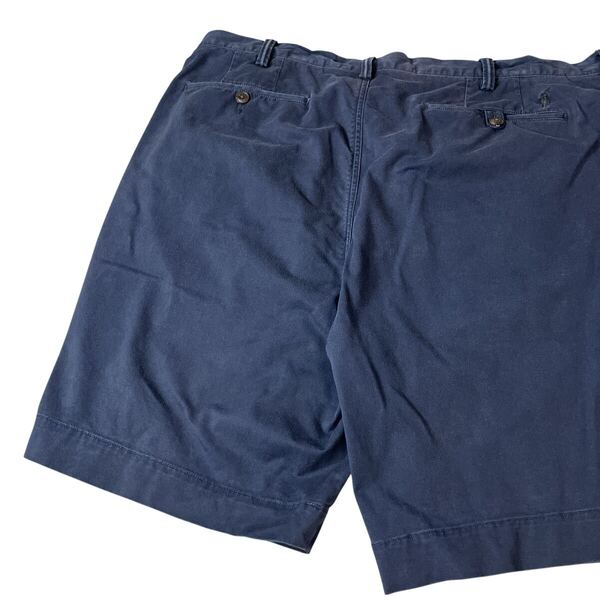 POLO RALPH LAUREN ポロラルフローレン 00s チノショーツ ショーツ ショートパンツ ハーフパンツ 古着 ネイビー紺 W38 刺繍ロゴ