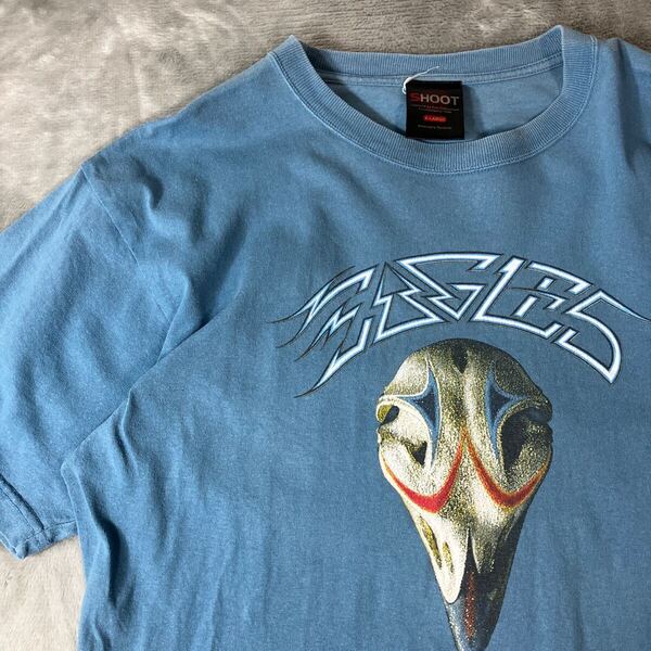EAGLES イーグルス 2011ワールドツアー バンドTシャツ バンT 両面プリントTシャツ ツアーTシャツ 色褪せ フェード 古着 Lサイズ相当