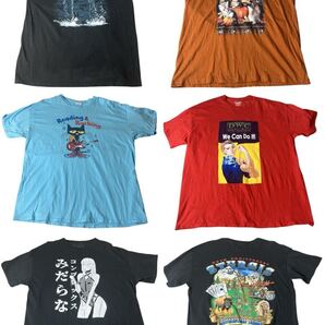 6着セット XLサイズのみ まとめ売り グッドデザインTシャツ US輸入Tシャツまとめ売り 人気卸売アソート セット売り 古着