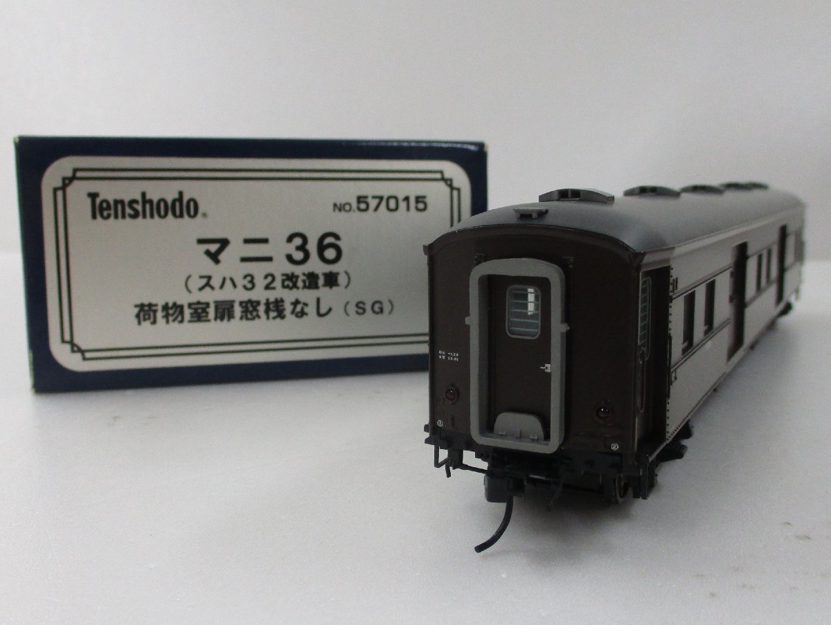 天賞堂 57018 マニ36(スハ32改造車)EG仕様 荷物室扉窓桟有 Yahoo!オークション -「マニ36」(HOゲージ) (鉄道模型)の落札