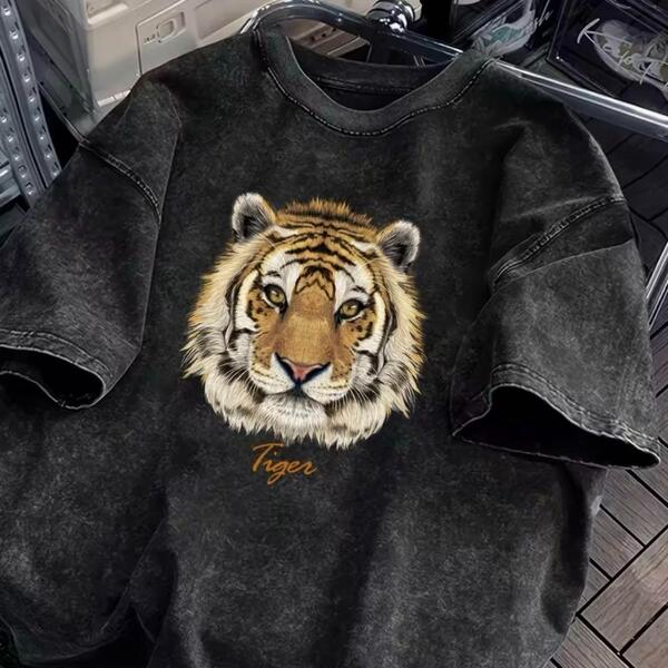 阪神タイガース ヴィンテージ ウォッシュドコットン100% Tシャツ Lサイズ