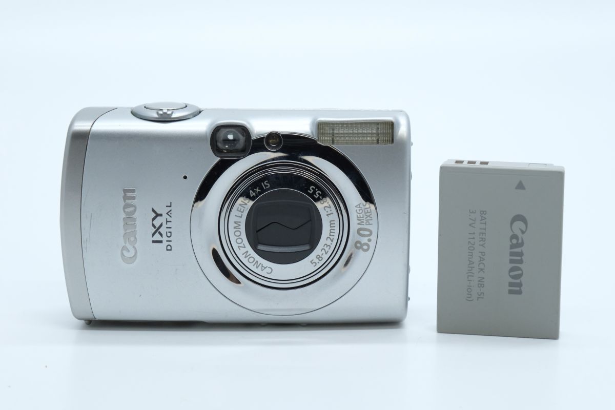 ジャンク品 Canon IXY DIGITAL 810 IS シルバーカラー Yahoo!オークション -「canon ixy 810is」の落札相場・落札価格