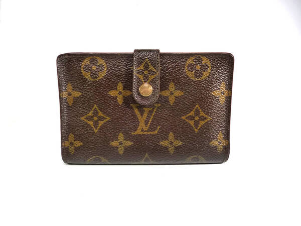 ★LOUIS VUITTON/ルイヴィトン★モノグラム★ポルトフォイユ・ヴィエノワ★レザー★二つ折り財布★がま口★