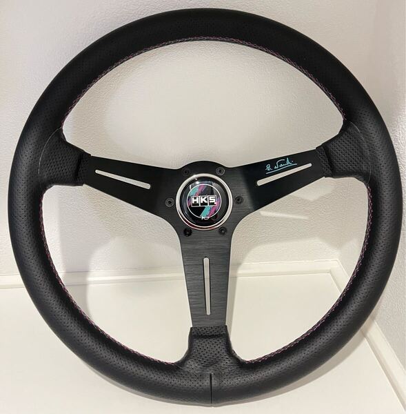 ナルディ HKS ステアリングHKS 50th STEERING WHEEL NARDI SPORTS 34S 新品未使用品