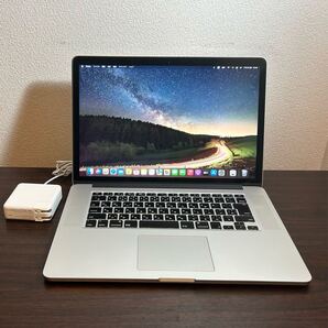 ウィークデーセール【新品SSD1TB/新品バッテリー】MacBook Pro Retina 15インチ Mid2015 i7 2.2GHz/16GB/Windows11/Office2024/トリプルOS
