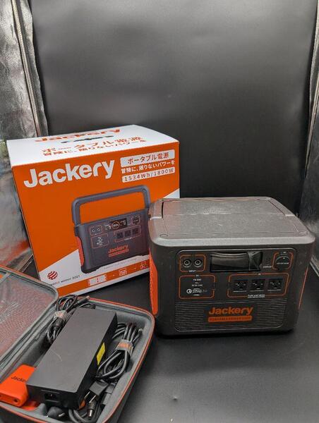 【動作OK】Jackery ポータブル電源 1500 アウトドア 防災