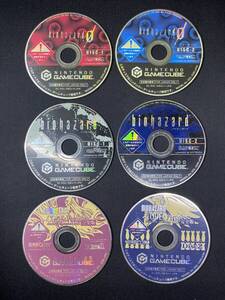【ジャンク品動作未確認】ゲームキューブ GC バイオハザード 0 コードベロニカ完全版 6点セット まとめ売り BIOHAZARD 中古 GAME レトロ
