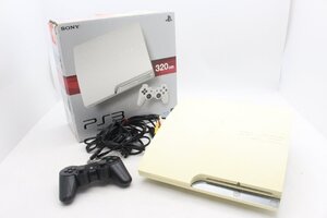 【ト石】 SONY ソニー PS3 playstation3 プレイステーション3 CECH-2500B 360GB 白 本体/コントローラー・箱付き TB266EWH2K