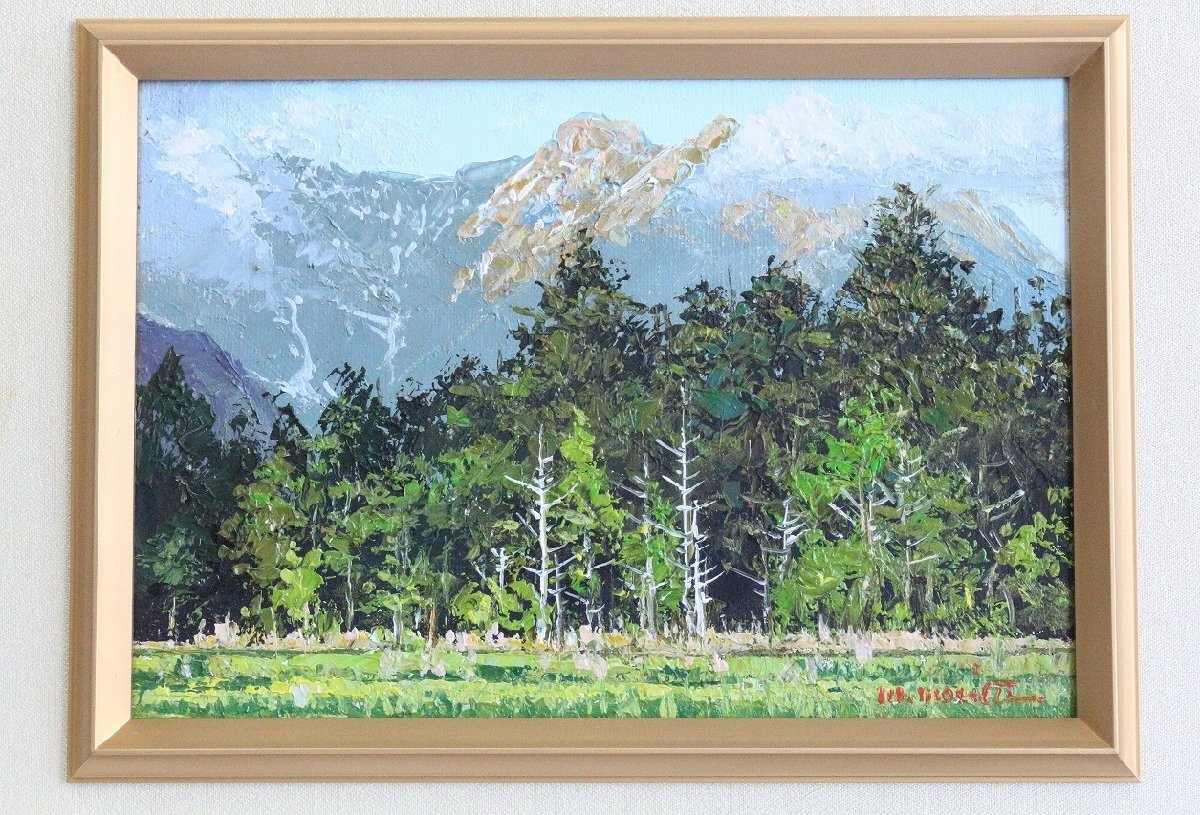 油彩 風景画 森田秀和? F6 #油彩 #風景画 Yahoo!オークション -「森田」(油彩) (絵画)の落札相場・落札価格