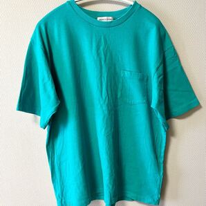 状態良好★ フリークスストア FREAK'S STORE オーバーサイズ Tシャツ・ポケT・ヘビーコットン ミントグリーン Mサイズ ★送料無料