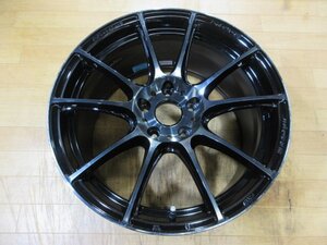 軽量 Weds Sport ウェッズスポーツ SA-25R ホイール 1本 5H-114.3 18インチ 9.5J+38 スープラ チェイサー シルビア Z33 RX-7 ランエボ10 他
