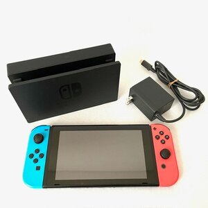 任天堂 Nintendo Switch ニンテンドースイッチ HAC-001(-01) 新型モデル 2023 ネオンブルー ネオンレッド ジョイコン 本体 XKJ HMY