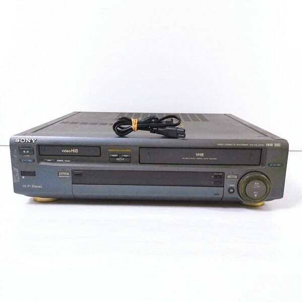 SONY WV-H3 ソニー Hi8 VHSデッキ 8ミリビデオデッキ ジャンク