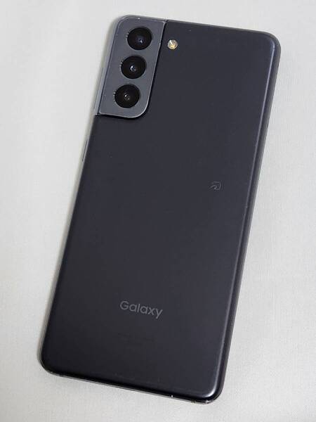 Galaxy S21 SIMフリー 判定〇【完動品】 Samsung SCG09 ファントムグレー 本体【送料無料】au ギャラクシー 【中古品】