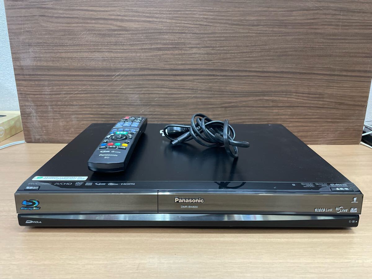 Panasonic ブルーレイレコーダー DMR-BW830 2008年製 2025年最新】Yahoo!オークション -dmr-bw830(ブルーレイ