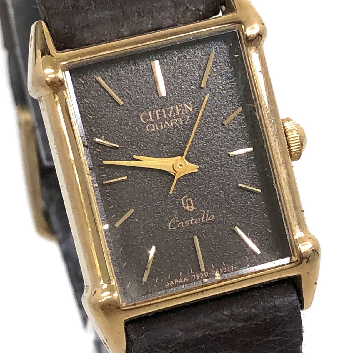 稼働品CITIZEN シチズン カスタリア 手巻き 4-632346カットガラス Yahoo!オークション -「citizen castalia」の落札相場・落札価格