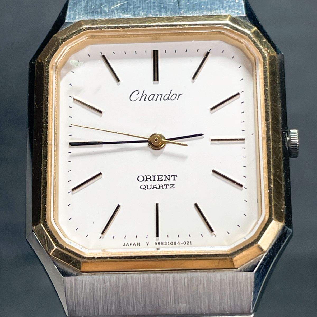 【美品/新品電池】ORIENT Chandor メンズ 腕時計 ゴールド Yahoo!オークション -「chandor orient」の落札相場・落札価格