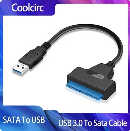新品・未使用 SATA-USB 3.0 2.5インチ HDD SSD SATA to USB変換アダプターケーブル
