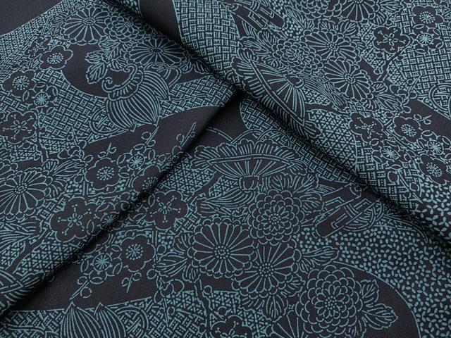 中古品、単衣、縮緬小紋、正絹R836 2025年最新】Yahoo!オークション