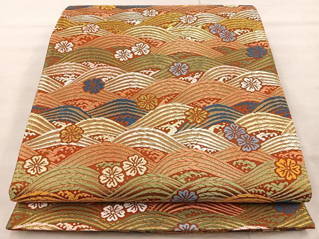 新品未使用の高価な帯です。定価326,000円のお品です。 2025年最新】Yahoo!オークション -唐織 帯 未使用の中古品・新品