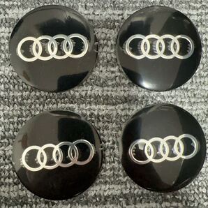 アウディ Audi ホイールセンターキャップステッカー 56mm 4枚
