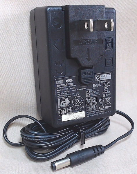 Lacie ACアダプタ WA-24E12 ≪送料無料≫ 12V 2A プラグ内外径2.5/5.5mm PSE対応 ラシー スイッチング電源 ELECOM エレコム