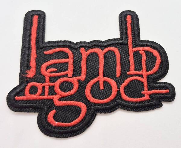 送料無料 ラム・オブ・ゴッド ロックバンド パッチ アイロン のりつき 刺繍 ワッペン アップリケ アメリカン雑貨 スマアク