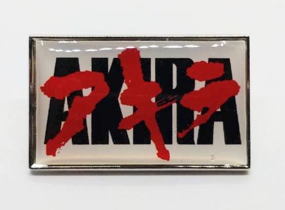送料無料 アキラ AKIRA 四角 ピンブローチ ピンズ PINS バッジ バッヂ アメリカン雑貨 スマアク