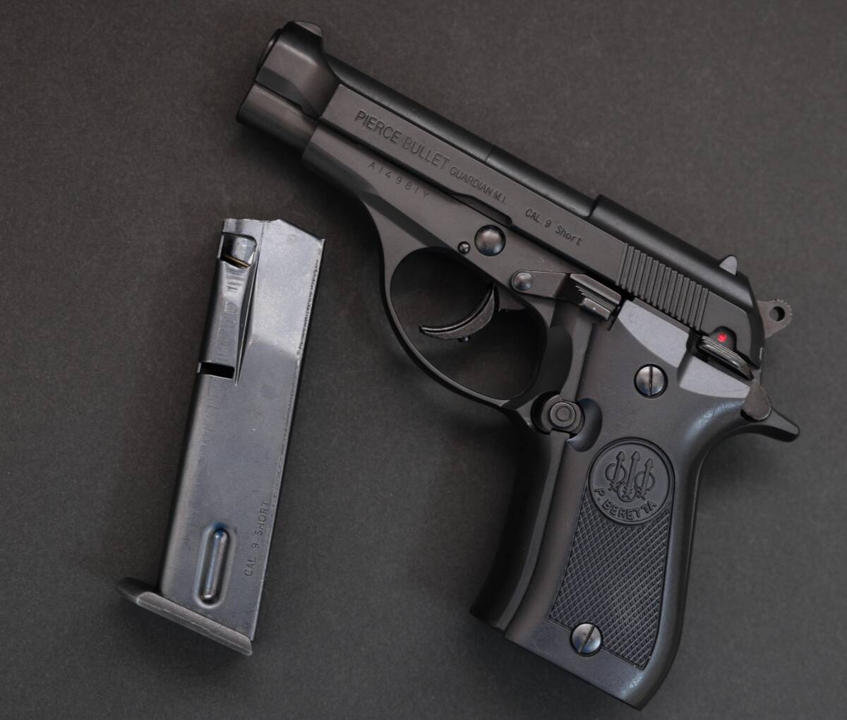 Marushin マルシン工業 M92SB CF-HW モデルガン M92F Brigadier Black | マルシン工業株式会社 - MARUSHIN