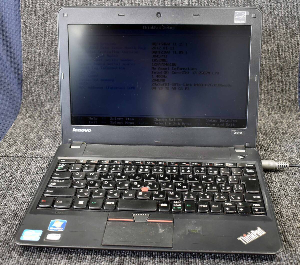 Lenovo - レノボ　thinkpad 中古　x121e 2025年最新】Yahoo!オークション -Lenovo x121e(13インチ未満)の
