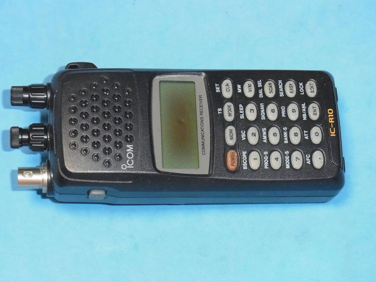 ☆最終値下!アイコム 広帯域ハンディ受信機 IC-R10 SSB受信可(現状) Yahoo!オークション -「ic-r10」の落札相場・落札価格
