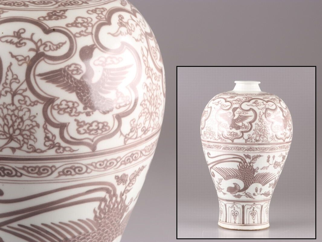 釉里紅人物故事壺承 美品 蓋置 茶道具 陶磁器 現代工芸品 美術品 装飾品 釉里紅人物故事壺承 美品 蓋置 茶道具 陶磁器 現代工芸品