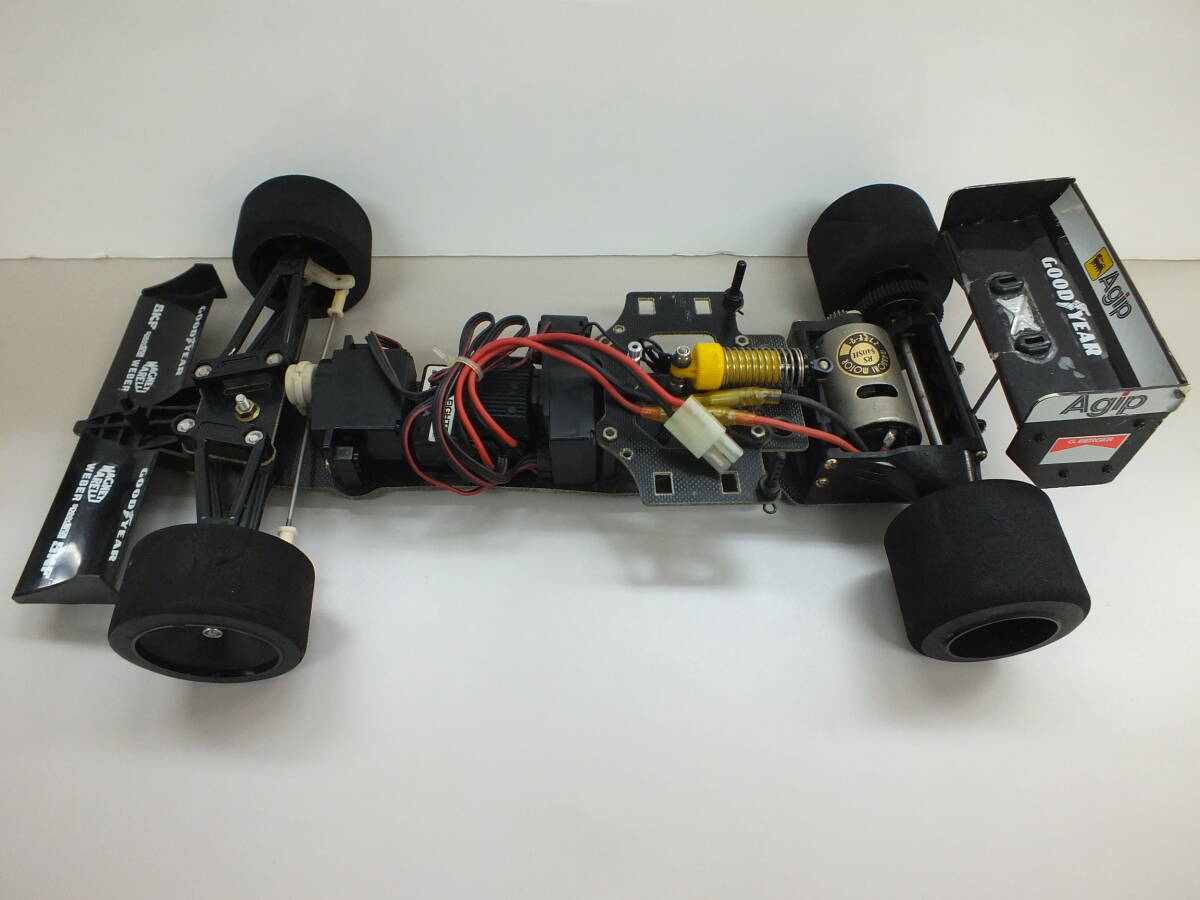 【ジャンク】当時物 タミヤ F189シャーシ ダイナランモーター付き Yahoo!オークション -「タミヤ フェラーリf189」の落札相場