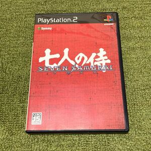 プレイステーション2 7人の侍 PS2 プレイステーション2 中古品