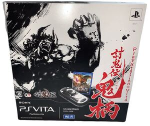 美品 ps vita 本体 鬼柄 討鬼伝 PlayStation vita
