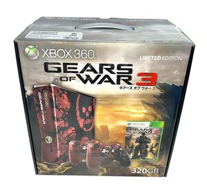 デッドストック ほぼ未使用 XBOX360 本体 ギアーズオブウォー Gears of War