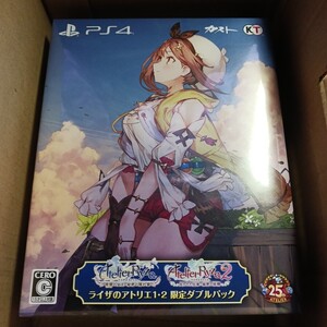 新品未開封 PS4 ライザのアトリエ1・2 限定ダブルパック + PS5 ライザのアトリエ3 初回特典版